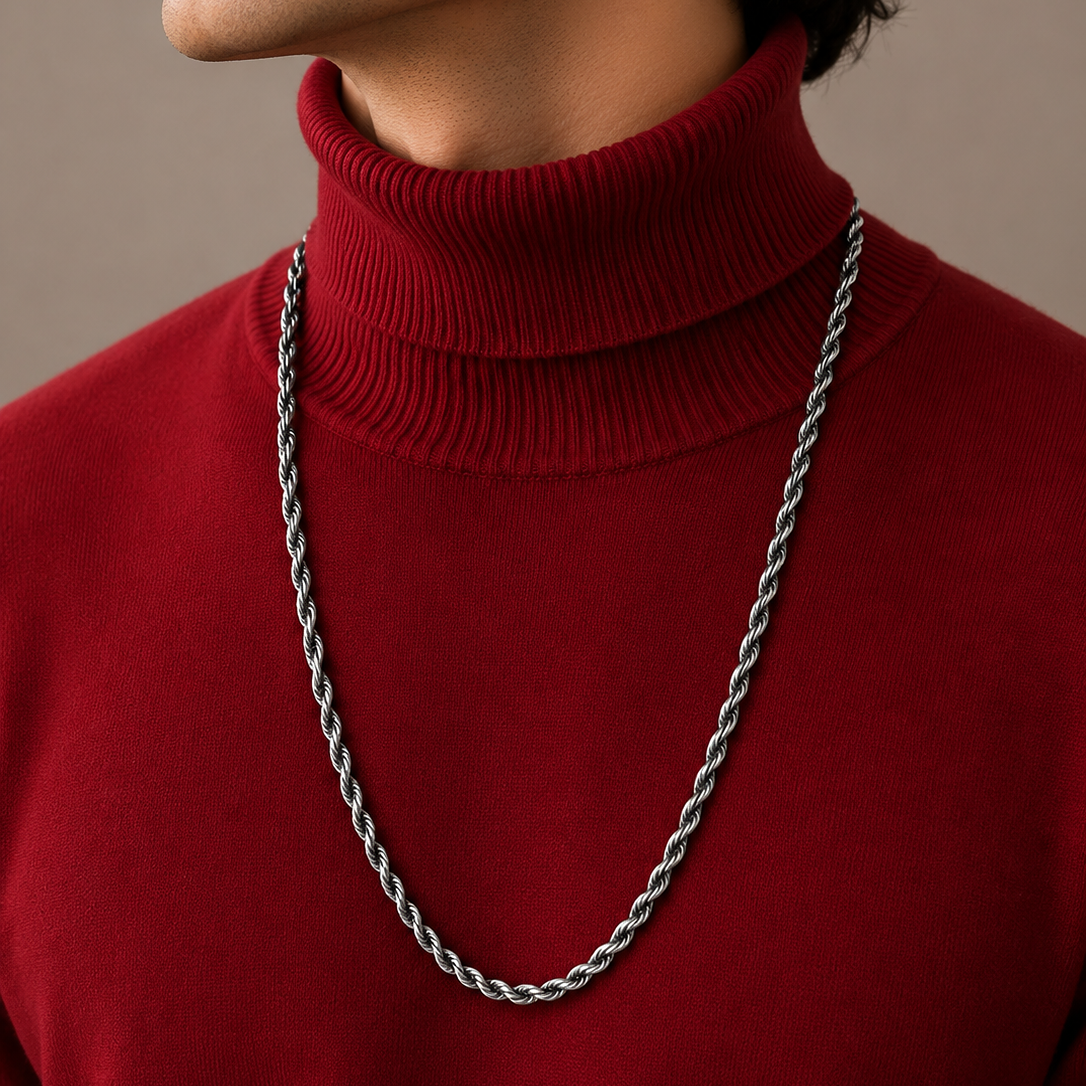 Boys Silver Chain